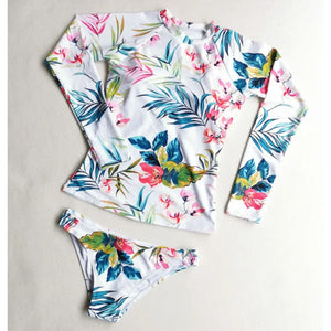 Jada's Swim Surf Suit - 2 piece floral and super flattering