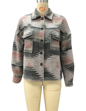 Load image into Gallery viewer, Azteca Retro Coat- A Luxe favorite!