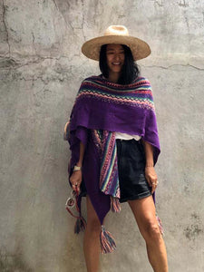 Texas Knit Poncho