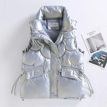 Load image into Gallery viewer, Mermaid Down Puffer Vest