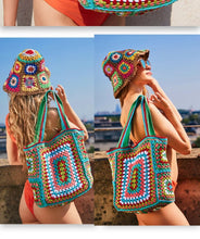 Load image into Gallery viewer, The Ultimate Bohemian Crochet Shoulder Bag