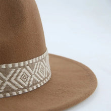 Load image into Gallery viewer, Aztec Felt Fedora