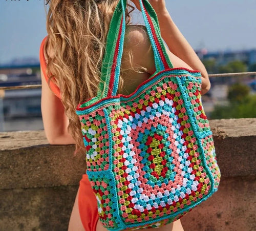 The Ultimate Bohemian Crochet Shoulder Bag