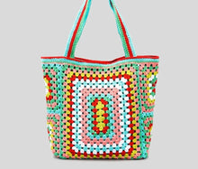 Load image into Gallery viewer, The Ultimate Bohemian Crochet Shoulder Bag