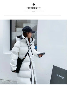 Plush Puffy Parka; Quilted Jacket