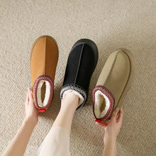 Load image into Gallery viewer, New Winter Suede Leather Lazy Loafers