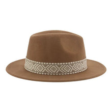 Load image into Gallery viewer, Aztec Felt Fedora