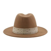 Load image into Gallery viewer, Aztec Felt Fedora