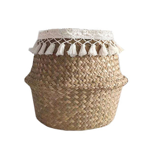 Handmade Bamboo Baskets -Foldable