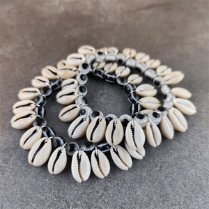 Tidal Puka Shell Handmade Bangle and Anklet