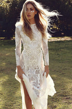 Load image into Gallery viewer, Marry Me White Lace Maxi Dress
