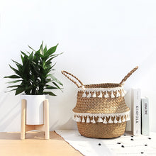 Load image into Gallery viewer, Handmade Bamboo Baskets -Foldable