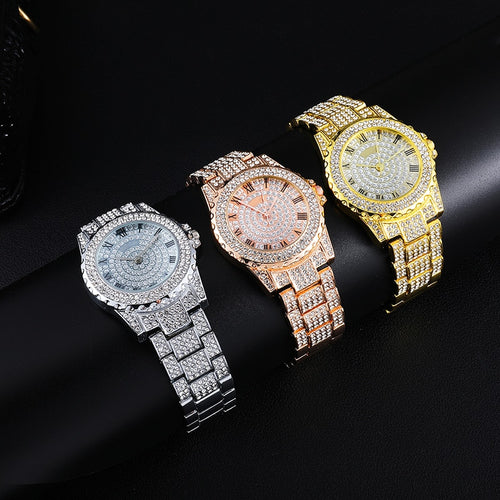 The Leith -Hip Hop Luxury Iced Out Watch