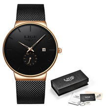 Load image into Gallery viewer, Stainless Steel Mesh LIGE Watch