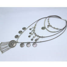 Load image into Gallery viewer, Dani&#39;s Favorite Silver Boho Necklace