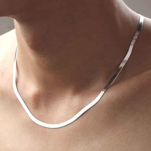 The Elegant Sterling Silver Necklace