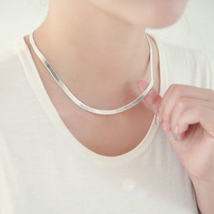 The Elegant Sterling Silver Necklace