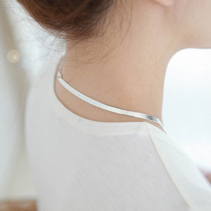 The Elegant Sterling Silver Necklace