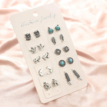 Load image into Gallery viewer, Vintage Antique Silver Earring Collection