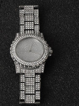 Load image into Gallery viewer, Cam&#39;s Iced Out Stainless Quartz Watch