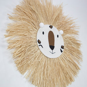 Waffles! Hand woven Lion Hanging Decor