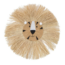 Load image into Gallery viewer, Waffles! Hand woven Lion Hanging Decor