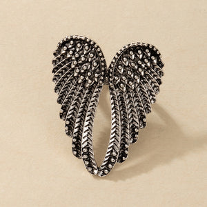 Vintage Angel Wings Ring