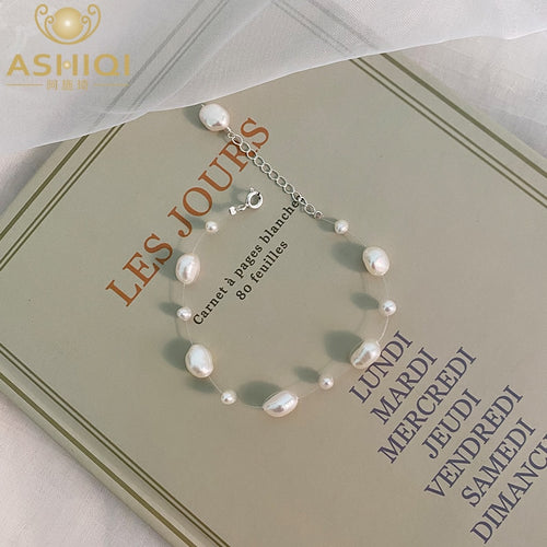 The Ash Baroque Pearl Bracelet