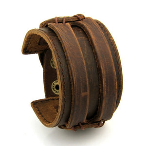 Preston Genuine Leather Cuff