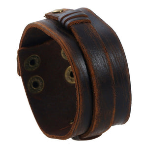 Preston Genuine Leather Cuff