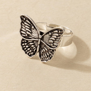 Vintage Angel Wings Ring