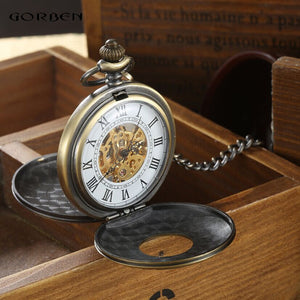 Antique Hand Wind Mechanical Pocket Watch