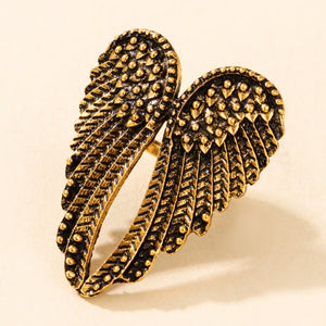 Vintage Angel Wings Ring