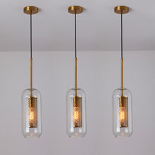 Load image into Gallery viewer, Loft Modern Pendant Light Glass Ball Hanging Light Fixture