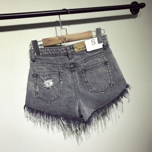 Shorty's High Waisted Jean Shorts