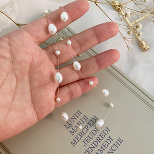 The Ash Baroque Pearl Necklace