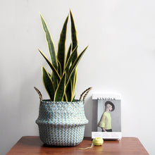 Load image into Gallery viewer, Boho Handmade Bamboo Basket