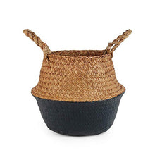 Load image into Gallery viewer, Boho Handmade Bamboo Basket