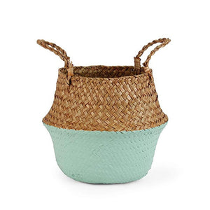 Boho Handmade Bamboo Basket