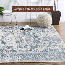 Load image into Gallery viewer, Euro Retro-Classical Blue Abstract Carpet
