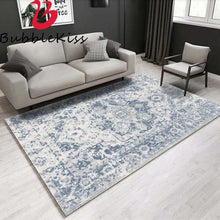 Load image into Gallery viewer, Euro Retro-Classical Blue Abstract Carpet