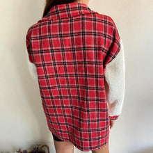 Load image into Gallery viewer, Tacy Turn-Down Collar Plaid Coat