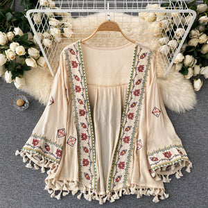 The Lyndi Embroidered Cardigan