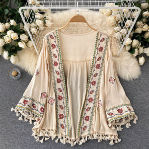 The Lyndi Embroidered Cardigan