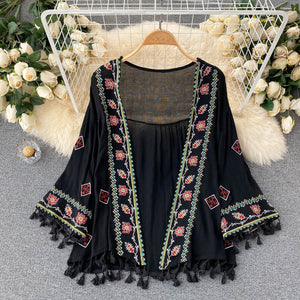 The Lyndi Embroidered Cardigan