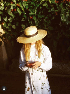 Santana's Summer Straw Sun Hat